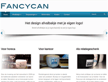 Tablet Screenshot of fancycan.nl